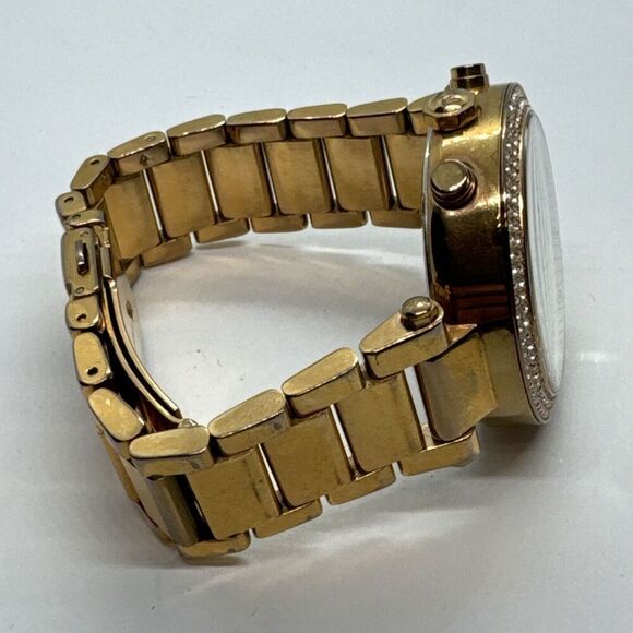 Michael Kors Parker MK5491 Women Rose Gold Analog Dial Quartz Wrist Watch JNA620 main image 9